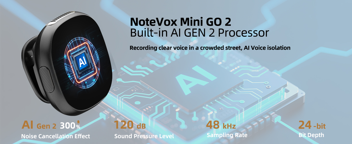 AI mini microphone