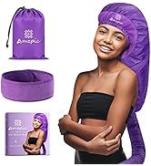 Bonnet Hair Dryer Attachment - Bonnet Hood Dryer with Headband that Reduces Heat Around Ears and ...