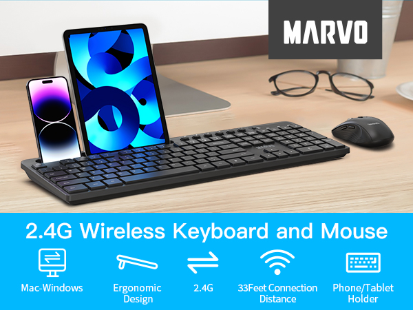 wireless keyboard and mouse