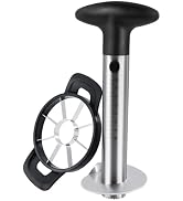 Newness Pineapple Corer and Slicer Tool, Robust Pineapple Core Remover with Upgraded Cutter & Rei...
