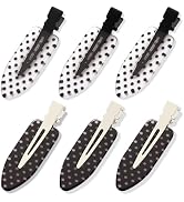 BAISEN 6 Pack Creaseless Hair Clips for Women - No Bend No Crease Hair Clips for Styling, Makeup,...