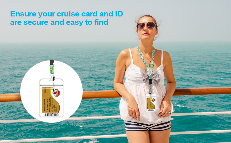 Clear Tags Cruise Travel Essentials