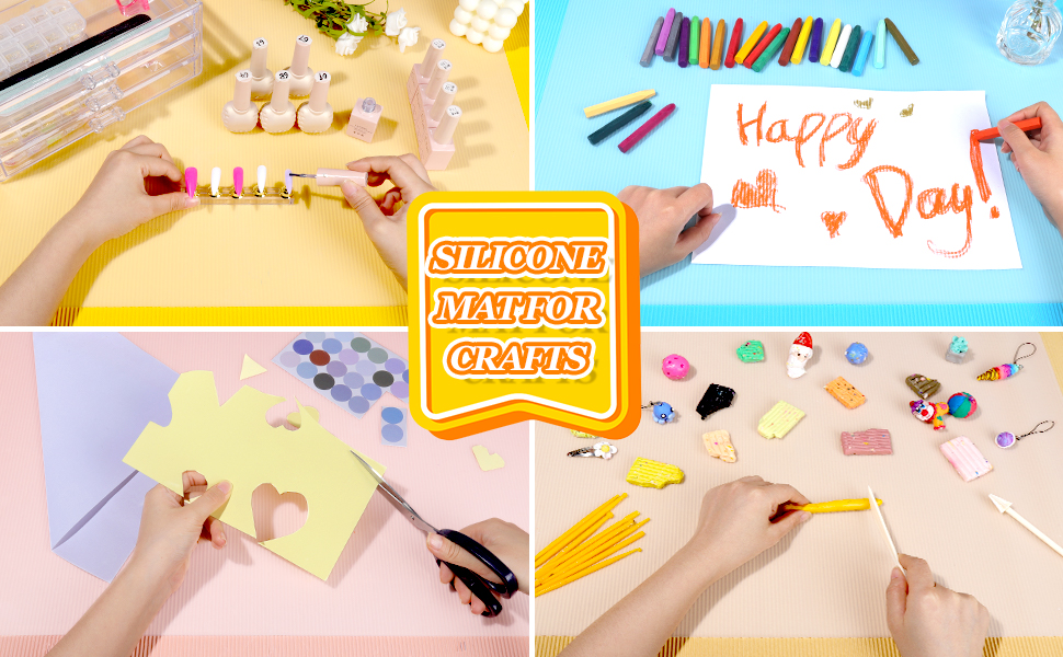 nonstick silicone mat for various DIY projects