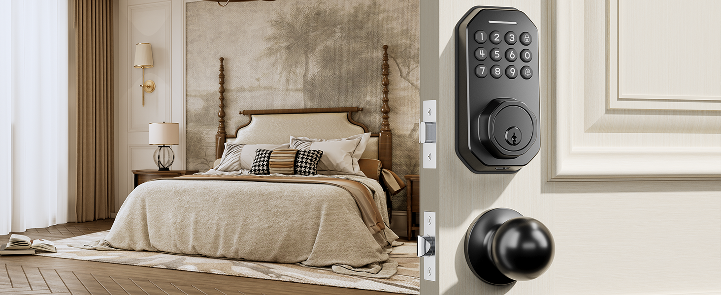 keyless entry door lock