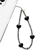 Velvet Caviar Phone Charm Wrist Strap - Cute Beaded Cellphone Wristlet - Lanyard Accessory for Wo...