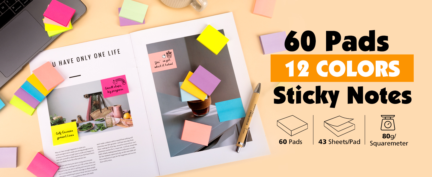 sticky notes
