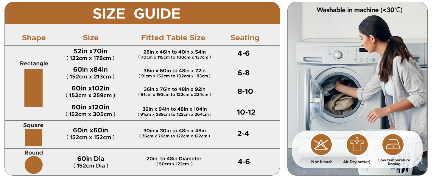 round table cloth rectangle table outdoor