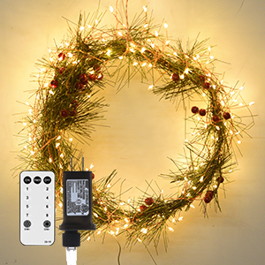 plug in fairy lights warm white