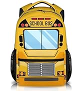 GIHSWE School Backpack for Kids, Back to School Gifts for Boys Students, 17 inches Bus Backpacks ...