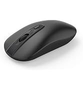 cimetech Wireless Computer Mouse, 2.4G Slim Cordless Mouse Less Noise for Laptop Ergonomic Optica...