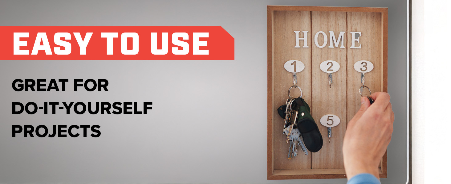 Easy to use great for do-it-yourself projects