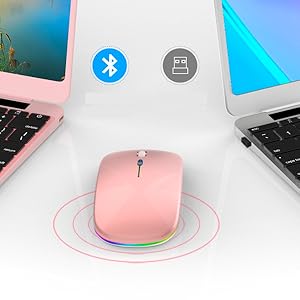Bluetooth wireless mouse mice rechargeable mighty iPad tablet android gaming laptop computer MacBook
