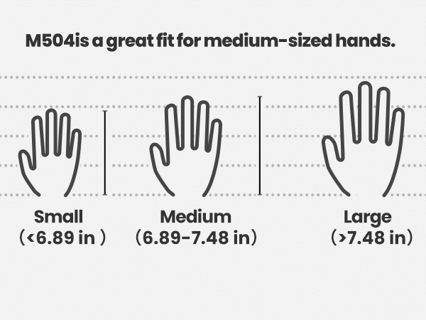 Nulea M504 Wired Vertical Mouse