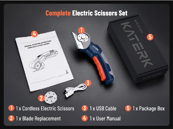 Cordless Electric Scissors