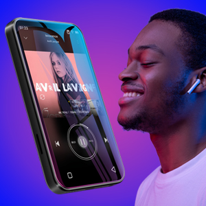 4 inch large screen mp3 player