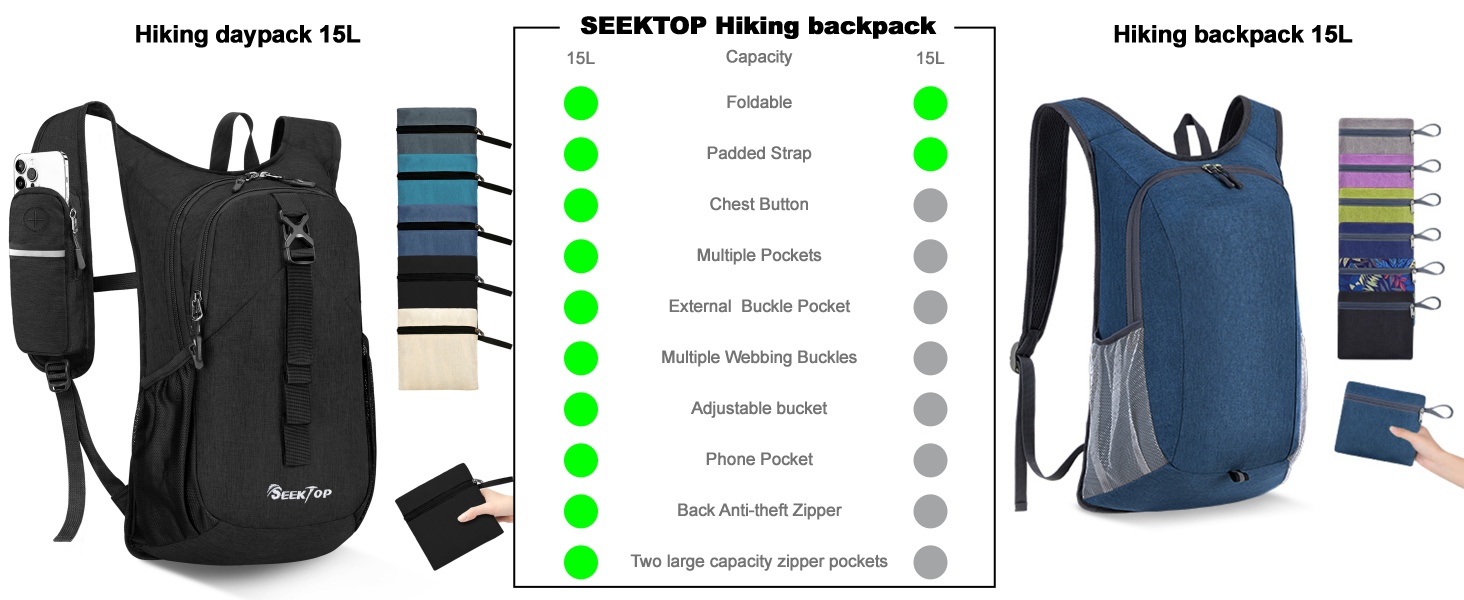 Foldable Hiking Backpack