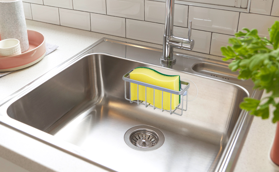 sponge holder for kitchen sink