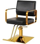 WINEDYOUNG Salon Chairs for Hair Stylist Chair Hydraulic Pump Hair Salon Chair 360 Degree Rotatin...