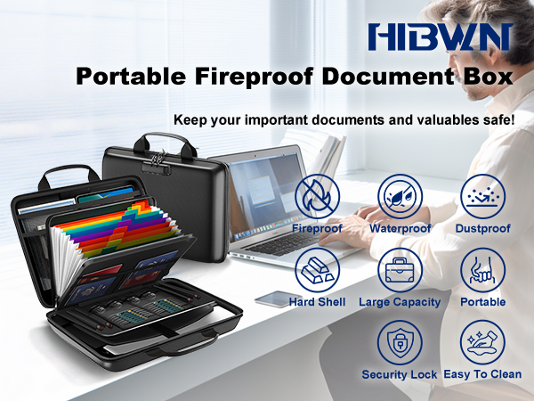 fireproof document box