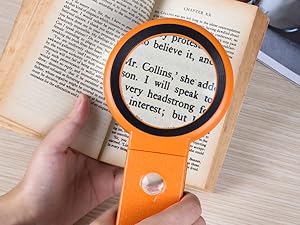 lighted magnifying glass