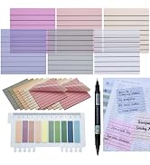 YOUDEFUL 800Pcs Transparent Sticky Notes, 3