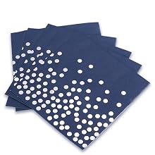 navy napkins