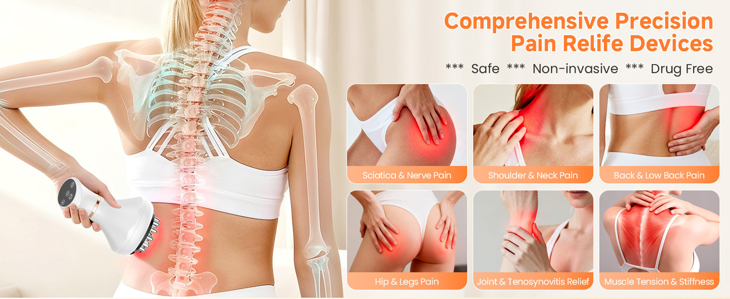 Lymphatic Drainage Massager and Anti Cellulite Massage Tool