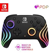 PDP Afterglow Wave Wireless Pro Controller with Full Motion for Nintendo Switch, Nintendo Switch ...