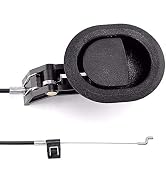 ttmagic Sofa Chair Recliner Release Pull Handle 3" by 3.5" Replacement Parts with Cable, Fits Ash...