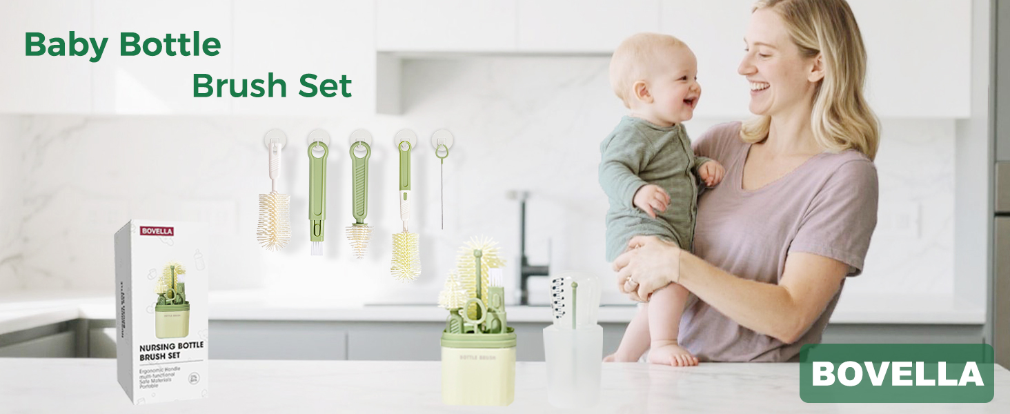 baby bottle brush;bottle brush;bottle brush set;baby essential;bottle cleaning tool;bottle washer;