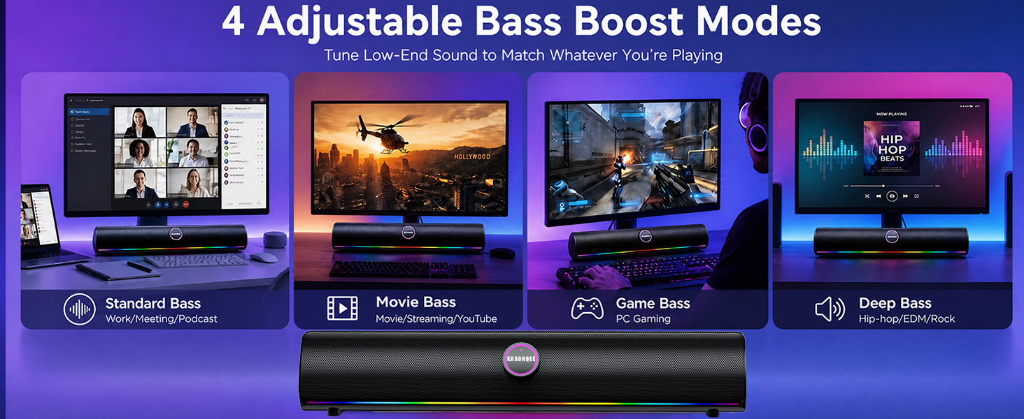 Computer Speakers for Desktop PC
