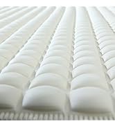 SlipX Solutions Cream Pillow Top Plus Safety Bath Mat Provides The Very Finest in Cushioned Comfo...