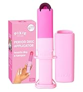 Pixie Menstrual Disc Applicator for Feminine Care - Inserts Like A Tampon - Every Woman Can Now U...