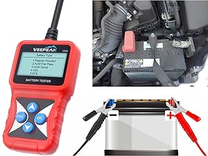 test battery in or out of vehicle