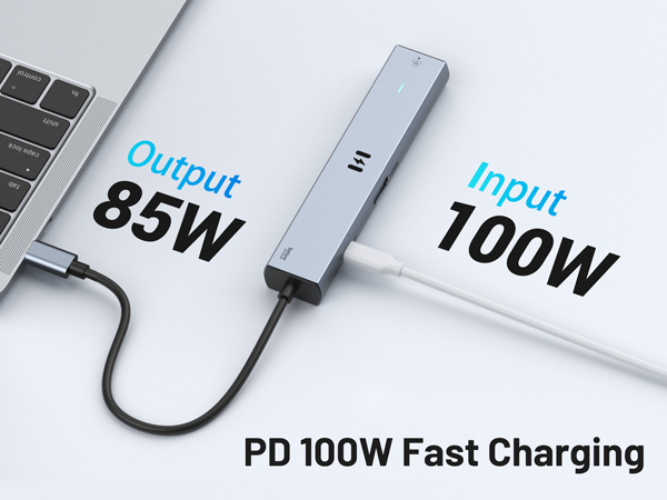 MacBook adapter with the 100W Power Delivery port
