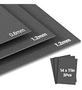 Arwnnklo Non-Asbestos Gasket Material - 3 Pcs 14"x11"inch high Temperature Gasket Material, Appli...