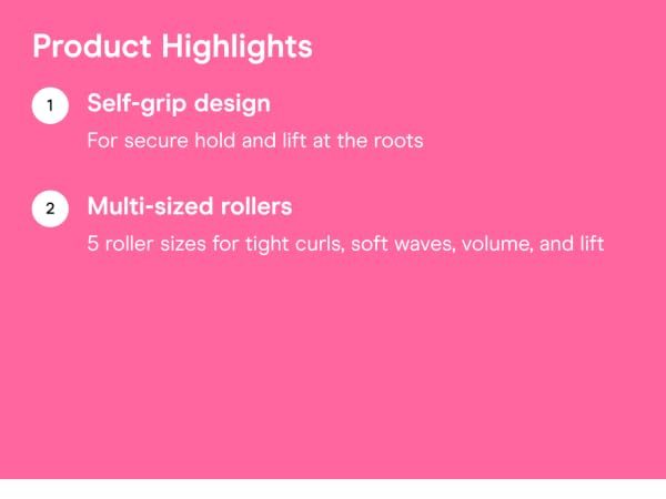 Product highlights
