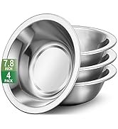 Offiper SUS304 7.8Inch Medium Mixing Bowls 4 Pack