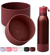Mity rain 2PCS Silicone Boot for Owala FreeSip Twist Water Bottle, Anti-Slip, Noise-Reducing,Prev...