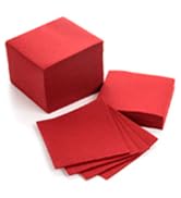 Cocktail Napkins Small 4”x4” Linen-Like Disposable Beverage Bar Napkins Bulk Square Napkins