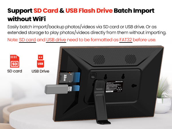 Support SD Card&USB Drive