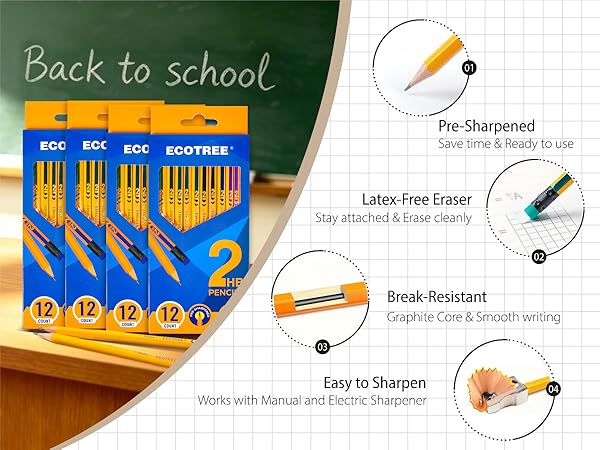 Perfect for school, drawing, assignments, note-taking, homework, fits in pencil cases and organizer