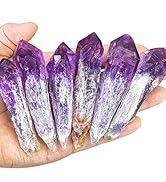 6pcs amethyst wand