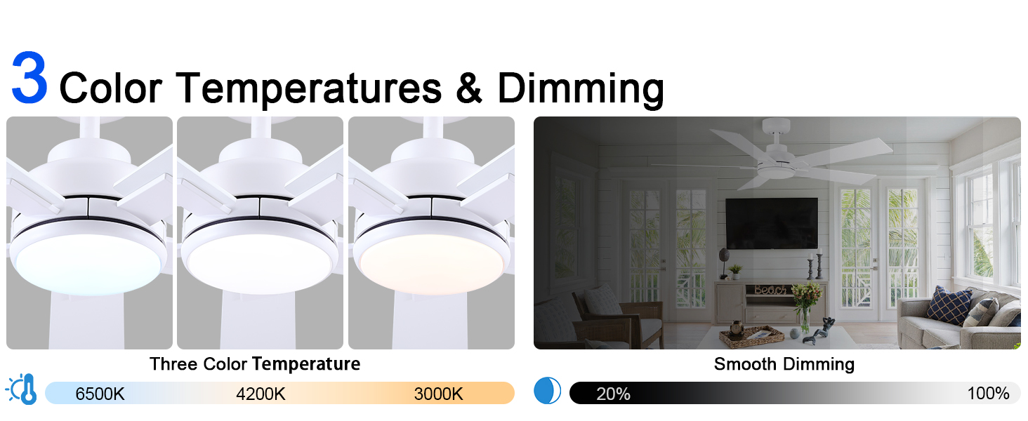 3 Color Temperatures