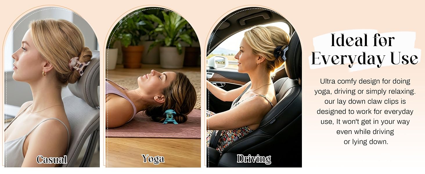 Perfect for daily wear: stay ultra-comfortable while driving, doing yoga, or simply relaxing.
