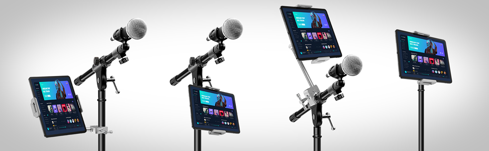 ipad mic stand mount