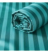 Q&J Fabric Co. 1 Yards Satin Stripe Fabric by The Yard Soft Cloth 55 INCH Width Gift for Unisex D...