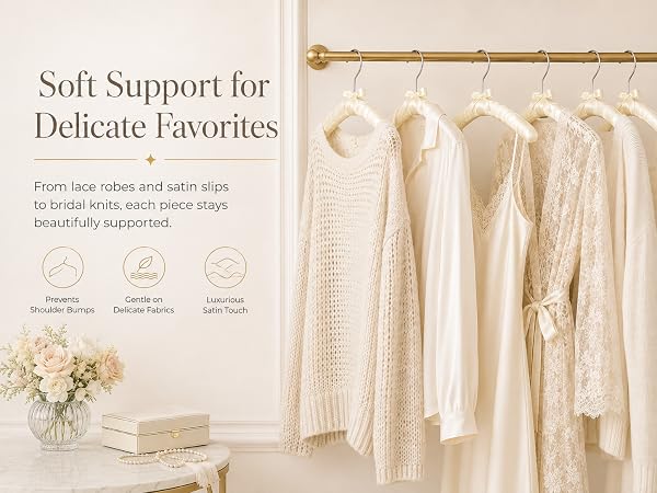 Wedding dress hangers