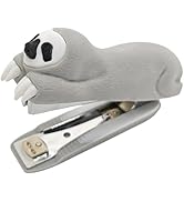 RhyNSky Sloth Stapler for Desk, 12 Sheet Capacity, Small Stapler with No. 10 Staples for Office, ...