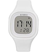 Male and Female Digital Sports Watches LED Electron 50m Waterproof Luminous Silicone Watch